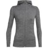 Icebreaker Women's Merino Quantum II Long Sleeve Zip Hood Jacket -Outdoor Clothing Sale 105041004 1