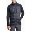 KUHL Men's Spyfire Vest -Outdoor Clothing Sale 1129 spyfire vest raven front 1 pdp photo