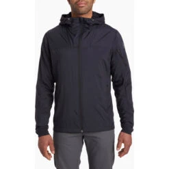 KUHL Men's The One Hoody -Outdoor Clothing Sale 1146 Ms The One Hoody Raven Front 1