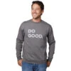 Cotopaxi Men's Do Good Crew Sweatshirt 1 Cotopaxi Men's Do Good Crew Sweatshirt -Outdoor Clothing Sale 1200x1200 png f20 m do good crew sweatshirt grey on model 02