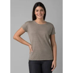 Prana Women's Cozy Up T-shirt -Outdoor Clothing Sale 1964391 SAGEBRUSHSTRIPE