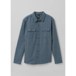Prana Men's Westbrook Flannel Shirt -Outdoor Clothing Sale 1964401 DARKSKYHEATHER ALT 9