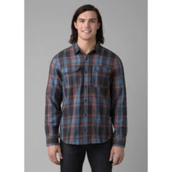 Prana Men's Westbrook Flannel Shirt -Outdoor Clothing Sale 1964401 NIGHTSHADE