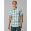 Prana Men's Groveland Shirt -Outdoor Clothing Sale 1970051 AQUA