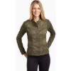 KUHL Women's Luna Moto Jacket -Outdoor Clothing Sale 2131 luna moto sage front pdp photo f353830f 7c3f 47e0 b318 fd44139d9b92