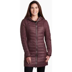 KUHL Women's Spyfire Parka -Outdoor Clothing Sale 2140 Ws Spyfire Down Parka Kalamata Front