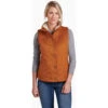 KUHL Women's Celeste Lined Vest -Outdoor Clothing Sale 2190 Ws Celeste Lined Vest Copper Front