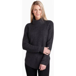KUHL Women's Sienna Sweater -Outdoor Clothing Sale 4411 Sienna Sweater Pavement Front