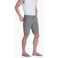 KUHL Men's Shift Amfib Short -Outdoor Clothing Sale 5129 shift amfib short charcoal front