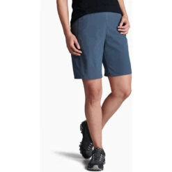 KUHL Women's Freeflex Short - 8" -Outdoor Clothing Sale 6308 Ws Freeflex Short 8in Rainstorm Front