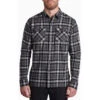 KUHL Men's Dillingr Flannel Shirt -Outdoor Clothing Sale 7186 dillingr flannel ls black sage front pdp photo 8b1aca5e c2d7 44a2 b5aa 222bf55a3c87