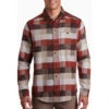 KUHL Men's Pixelatr Flannel Long Sleeve -Outdoor Clothing Sale 7336 pixelatr flannel ls lava front pdp photo 087430ac 32b7 4986 bfb2 961491cecfda