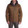 KUHL Men's Law Fleece Lined Hoody -Outdoor Clothing Sale 7363 Law Fleece Lined Hoody Dark Khaki Front