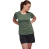 Black Diamond Women's Lightwire Short Sleeve Tech Tee -Outdoor Clothing Sale 753008 3053 W LIGHTWIRE SS TECH TEE LAUREL GREEN 01