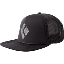 Black Diamond Flat Bill Trucker Hat