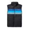Cotopaxi Men's Fuego Down Vest -Outdoor Clothing Sale BlackStripes