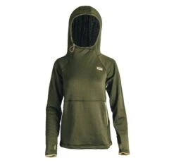 Women's Leah Fleece Pullover Hoody 7 Women's Leah Fleece Pullover Hoody -Outdoor Clothing Sale Leah PineGreen