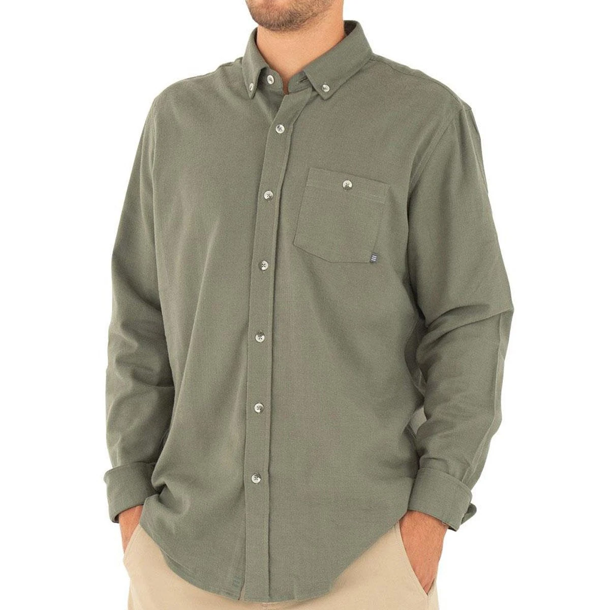 Men's Bamboo Flannel Button Up 4 Men's Bamboo Flannel Button Up - Image 2
