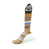 Medium Hiker Striped Crew Socks -Outdoor Clothing Sale Medium Hiker Crew F1015 Iced Coffee