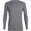 Icebreaker Men's Tech Lite Long Sleeve Crewe -Outdoor Clothing Sale Men s Tech Lite Long Sleeve Crewe 103861 Gritstone Heather 04669eff a934 4dbd b6c8 e988f6f0a9bf