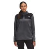 The North Face Women's TKA Glacier Snap-Neck Pullover -Outdoor Clothing Sale NF0A48KM MN8 hero