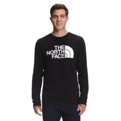 The North Face Men's Long-Sleeve Half Dome Tee -Outdoor Clothing Sale NF0A4AAK KY4 hero 1