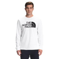 The North Face Men's Long-Sleeve Half Dome Tee -Outdoor Clothing Sale NF0A4AAK LA9 hero
