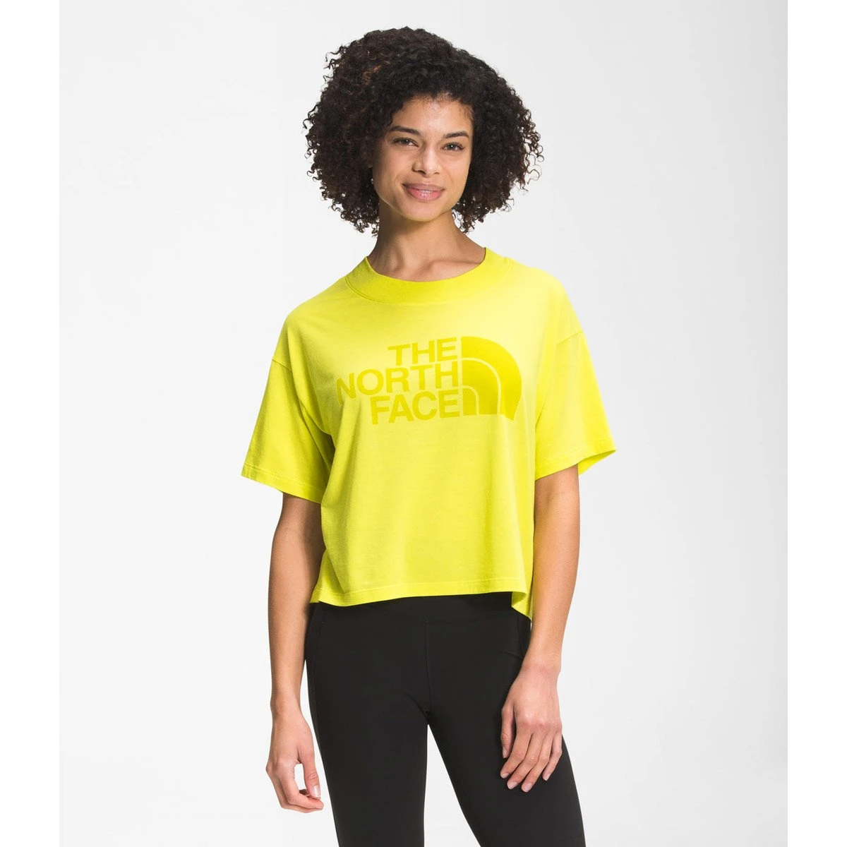 The North Face Women's Short Sleeve Half Dome Cropped Tee 3 The North Face Women's Short Sleeve Half Dome Cropped Tee