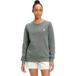 The North Face Women's Heritage Patch Crew -Outdoor Clothing Sale NF0A533R X6R hero