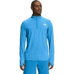 The North Face Men's Wander Quarter-Zip -Outdoor Clothing Sale NF0A5371 NV7 hero 1