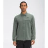 The North Face Men's First Trail Long Sleeve Shirt -Outdoor Clothing Sale NF0A5A2Y V38 hero