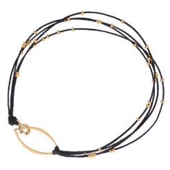 Radiance Bracelet -Outdoor Clothing Sale RadianceBraceletBlackGold 3052 G