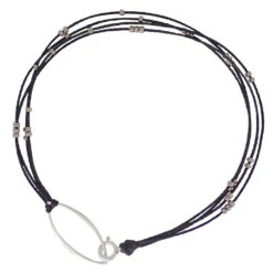 Radiance Bracelet -Outdoor Clothing Sale RadianceBraceletBlackSilver 3052 S