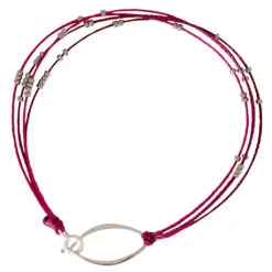 Radiance Bracelet -Outdoor Clothing Sale RadianceBraceletPinkSilver 3056 S