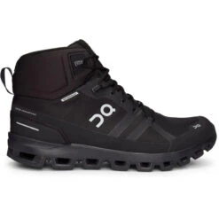 On Running Men's Cloudrock Waterproof -Outdoor Clothing Sale Small PNG FW19 Cloudrock Waterproof All Black M Pack Shot 1