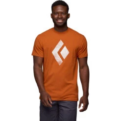 Black Diamond Men's Chalked Up Tee -Outdoor Clothing Sale UO95 6041 M CHALKED UP TEE DESERT CLAY 01