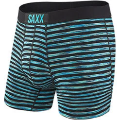 Men's Vibe Boxer Brief -Outdoor Clothing Sale Vibe Boxer Brief Black Space Hiker Stripe