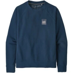 Patagonia Women's Alpine Icon Regenerative Organic Cotton Crew Sweatshirt -Outdoor Clothing Sale WBF21 39616 TIDB