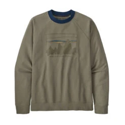Patagonia Men's '73 Skyline Organic Crew Sweatshirt -Outdoor Clothing Sale WBS22 39650 GDNG