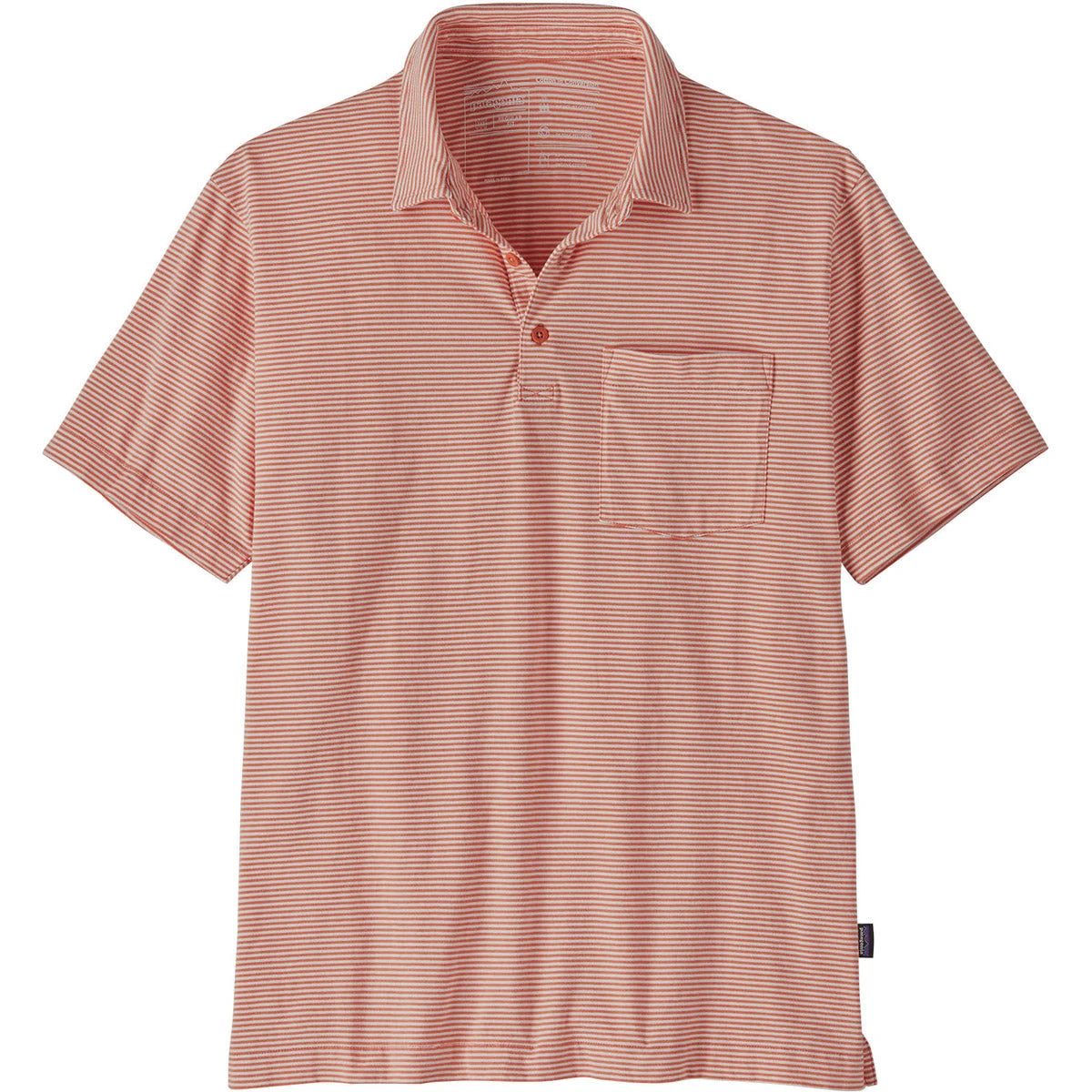 Patagonia Men's Cotton In Conversion Lightweight Polo Shirt 4 Patagonia Men's Cotton In Conversion Lightweight Polo Shirt - Image 2