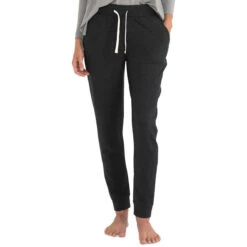 Women's Bamboo Fleece Jogger -Outdoor Clothing Sale W Fleece Jogger HeatherBlack 1