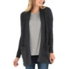 Women's Thermal Fleece Cardigan -Outdoor Clothing Sale W ThermalFleece Cardigan HeatherBlack 1