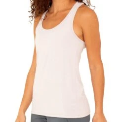 Women's Bamboo Motion Racerback Tank -Outdoor Clothing Sale Womens RacerbackTank Rosewater 1