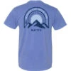 Yukon Short Sleeve Tee -Outdoor Clothing Sale Yukon Peri Blue Back