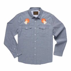 Men's Gaucho Snapshirt -Outdoor Clothing Sale bark