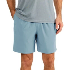 Men's Lined Breeze Short - 7.5" 16 Men's Lined Breeze Short - 7.5" -Outdoor Clothing Sale lined breeze short blue fog men bottom 1 3
